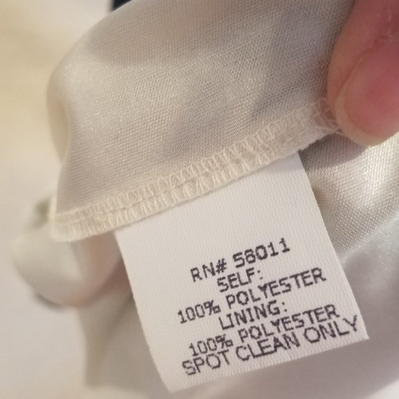 David Meister Black/Cream Cocktail Dress - Picture 3 of 7